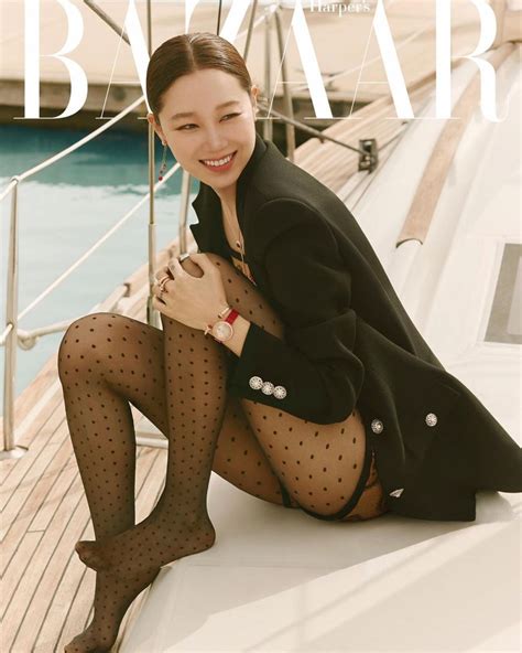Gong Hyo Jin Photographed For Harper S Bazaar Magazine Korea June