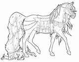 Coloring Horse Pages Herd Printable Wild Horses Getcolorings sketch template
