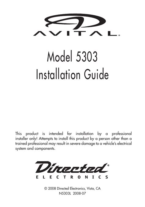 model  installation guide