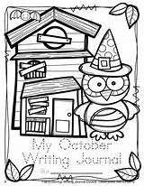 Owl Themed Writing Coloring Journal Covers Fall Merrell Mercedes Created sketch template