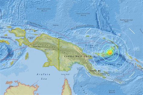 Papua New Guinea Earthquake Tsunami Warnings After 6 9 Magnitude Quake