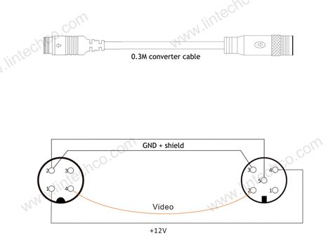 pin   pin connector convert cable  meter lintechco