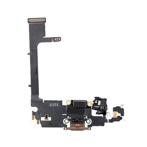 apple iphone  pro charge connector flex cable gold mobile phone parts
