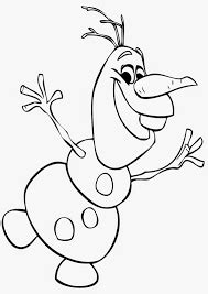 image result  olaf colouring pictures  print  snowman
