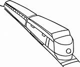 Trenes Modernos Tren Transportes sketch template