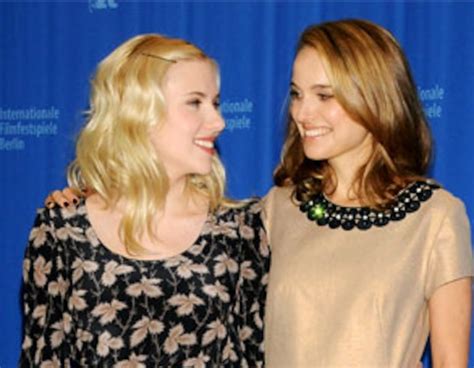 Scarlett Johansson And Natalie Portman From La Photo Du Moment E News