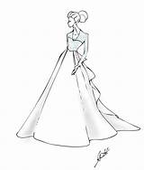 Coloring Dresses Pages Dress Easy Girl Prom Drawing Ball Girls Gowns Long Wedding Fashion Sketches Getdrawings Fancy Line Detailed Model sketch template