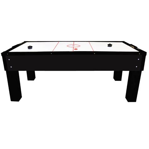 mesa de aero hockey air game black