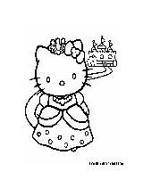 Hellokitty sketch template