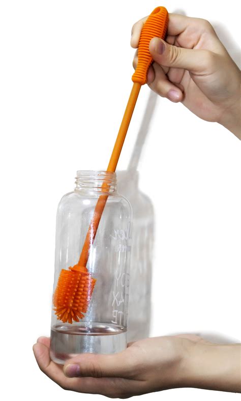 bottle brush cleaning tool  silicone harmony