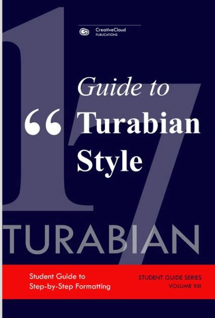 guide  turabian style  creativecloud publications  barnes