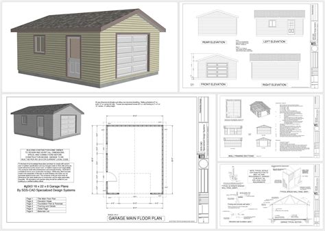 gambrel shed plans  garage nolaya