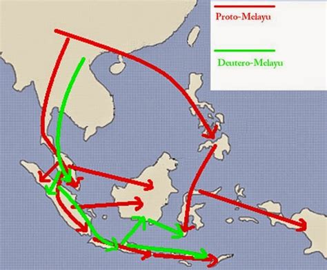 asal usul nenek moyang bangsa indonesia  penyebarannya