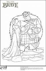 Coloring Pages Brave Disney sketch template