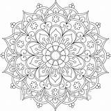 Mandala Coloring Pages Printable Flower Colouring Mandalas Drawing Etsy Kids Print Adult Patterns Book Books Adults Color Sheets Colorir Para sketch template