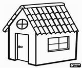 Coloring Roof House Designlooter Search Google 250px 82kb Window Round Small sketch template