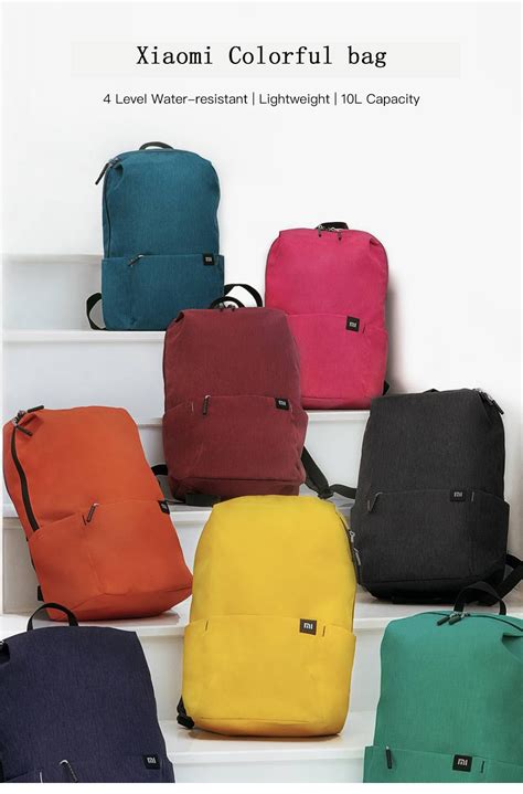 xiaomi mi colorful bag   colors urban leisure sports chest pack men women small size