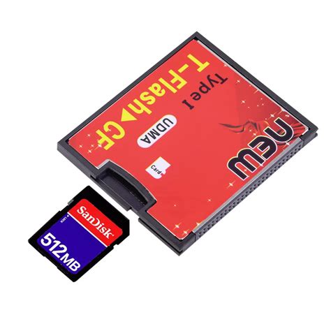 buy hot  flash  cf type compact flash memory card udma adapter   gb