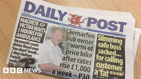 daily post  wales  selling regional newspaper bbc news