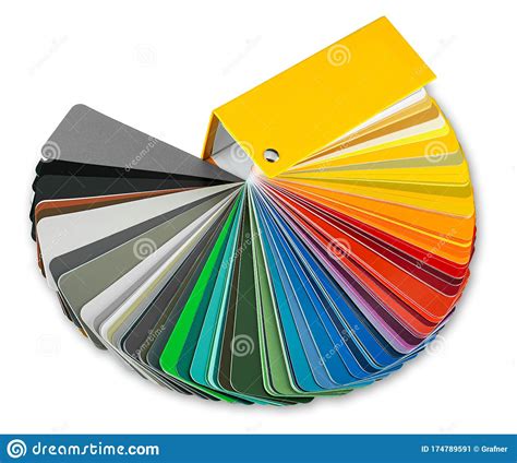 color guide fan chart catalog  spectrum   kind