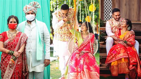 actress ruchita jadhav ties  knot  mumbai based businessman   intimate wedding