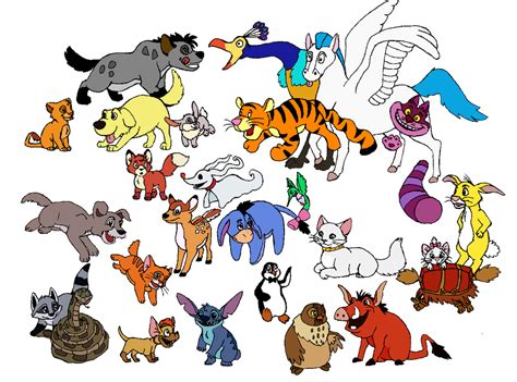 disney animal collection  runningspud  deviantart