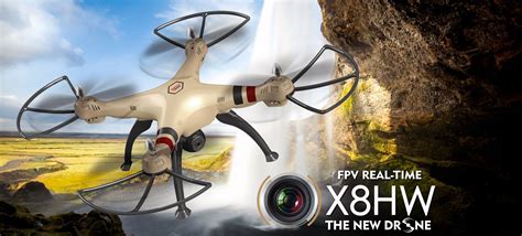syma xhw wifi fpv en tiempo real de  ghz de  ejes gyro headless quadcopter drone  camara
