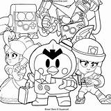 Brawl Stars Coloring Pages Drawing Print Da Colorare Disegni Mr Supercell Copyright sketch template