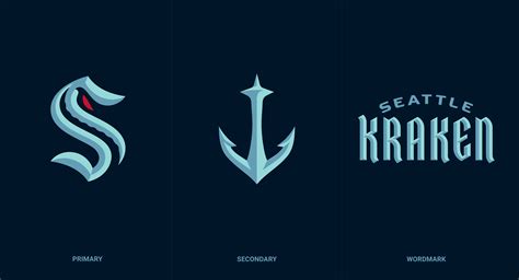 seattle kraken nhls  franchise finally reveals    logosrmnb