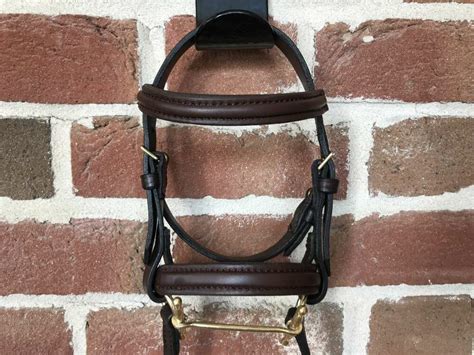 elite removable leather rocking horse bridle