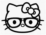 Kitty Colouring sketch template