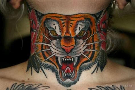 Tiger Tattoo On Neck Tattoo Designs Tattoo Pictures
