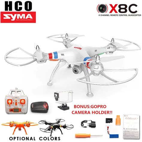 syma xc   ch axis professional rc drone quadcopter  mp wide angle hd camera remote