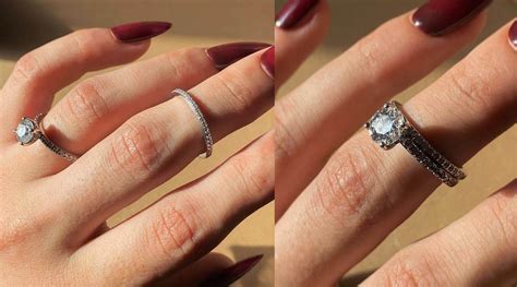 How To Wear A Wedding Ring Set The Complete Guide – Lane Woods Jewelry