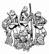 Ninja Turtles Tortugas Colorear Mutant Dibujos Tmnt Ninjas Tartaruga Tartarugas Mutantes sketch template