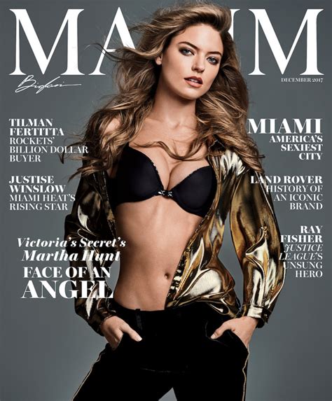 Martha Hunt Is Maxim S December Cover Girl Maxim