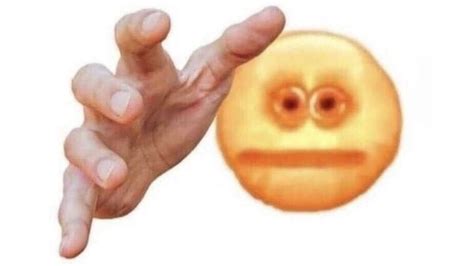 screen reaching hand emoji   meme
