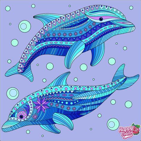 colorbynumber dolphin coloring pages