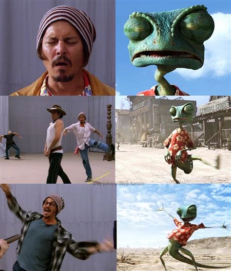 For The Movie Rango 2011 Johnny Depp Was Absolutely Blitzed On Set