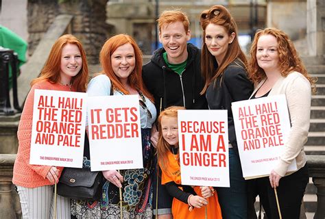 ginger pride walk in pictures uk news the guardian