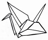 Cranes Orizuru Thousand Toned Folded Bastelkreis Parchment Papercrane Clipartmag sketch template