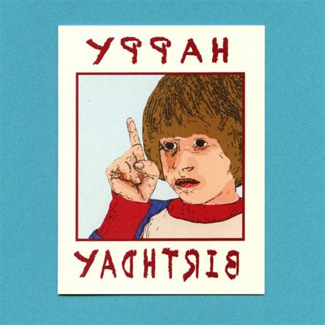 redrum the shining birthday card funny holiday cards