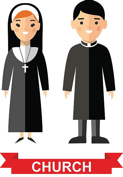 royalty free nun clip art vector images and illustrations istock