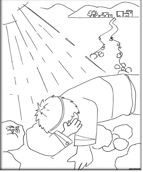 apostle paul coloring page coloring home