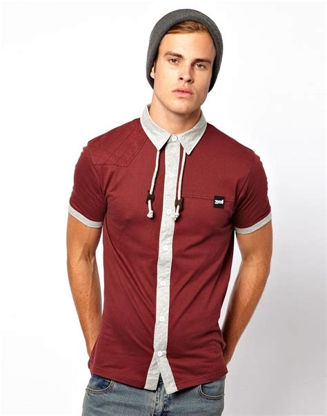 red shirt henleys red shirt asos  shopping latest fashion