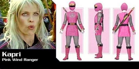 Kapri As Pink Ninja Storm Ranger Power Rangers Ninja Storm