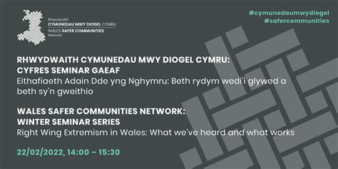 right wing extremism in wales seminar wales safer communities