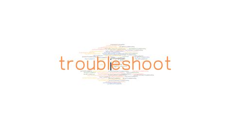 troubleshoot  tense verb forms conjugate troubleshoot grammartopcom