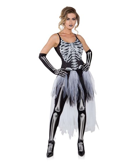 Sexy Skeleton Womens Costume Women Costume