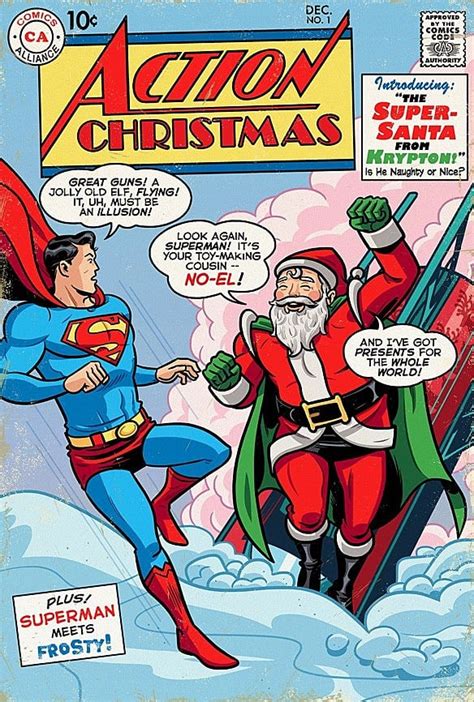 Always One Of My Favorite Variant Covers Merry Christmas R Superman